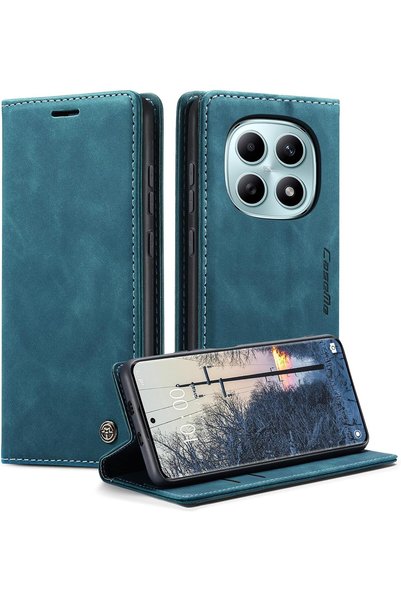 Generic CaseMe Wallet Case for Redmi Note 15 4G, Premium Retro PU Leather Fli...