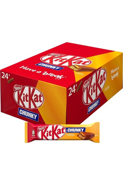 Generic شوكولاتة نستله بالكراميل والوافل 42 جرام (24 قطعة)