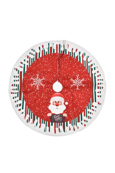 Noonedibs Fustă de brad de Crăciun, ornamente de brad de Crăciun, pentru covo...