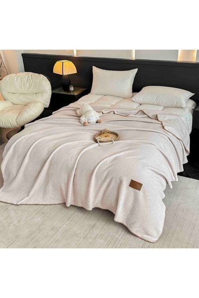 JOJO HOME Премиум одеяло Royal Soft Elegance, Jojo Home, Изкуствен кашмир, Ме...