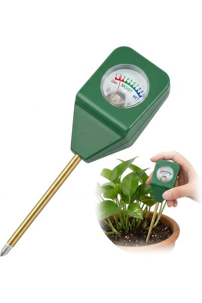 ToolHouse Soil Moisture Meter for Plants, Portable Single Probe Soil Tester f...