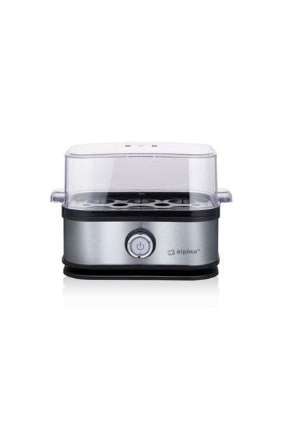 Alpina Αυγοβραστήρας με θήκες για 6 αυγά 210 W, 140 x 135 x 210 mm 23691