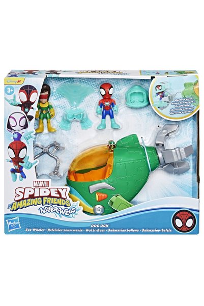 spidey si prietenii lui uimitori marvel water webs set submarinul doc ock cu ...
