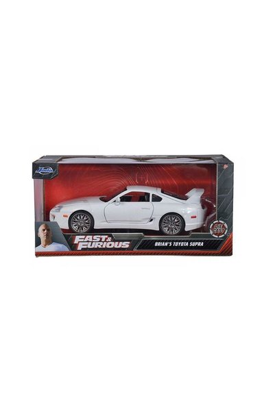 MC Micostore Jada fast and furious masinuta metalica brians toyota supra alb ...