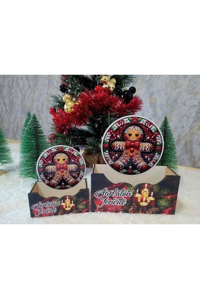 Generic Brand Cutii decorative pentru aranjamente florale și cadouri de Crăciun