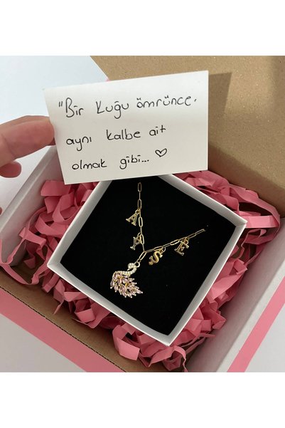 Harfli İsim Kelebek Kolye (Her isim yazılmaktadır ) 6 Harfli isime kadar geçerlidir