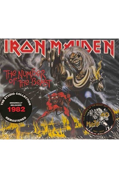 Kadıköy Plak Kulübü DİKKAT CD !!! Iron Maiden – The Number Of The Beast CD