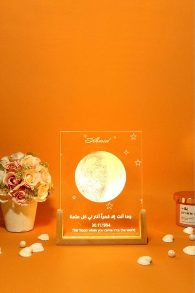 OEMS Print the Moonlight for Your Special Day - Longitudinal Base