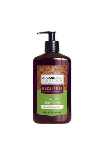 Arganicare Balsam Ultra Hidratant Fara Clatire cu Ulei de Macadamia pentru Pa...