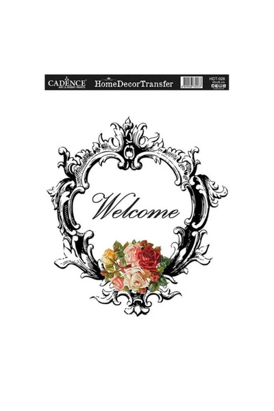 Cadence Boya ورق نقل جاهز للديكور المنزلي HDT28، مقاس 25 × 35 سم.