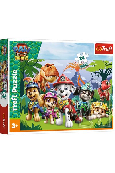 Trefl Puzzle 24 maxi patrula catelusilor prietenie preistorica