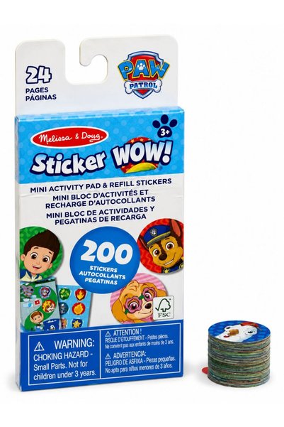 Melissa and Doug sticker wow patrula catelusilor mini set de activitati si au...