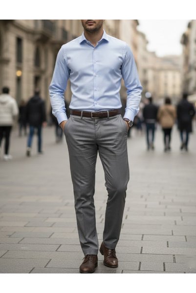 Evendi Pantaloni, Gri