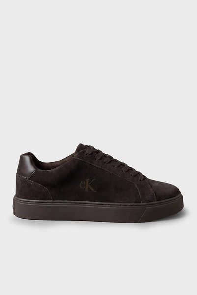 Calvin Klein Süet Bağcıklı Sneaker YM0YM014340KR Erkek AYAKKABI YM0YM01434 0KR