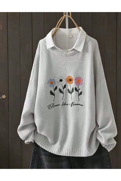 Evendi Pulover, Gri