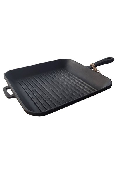 Maysternya Tigaie grill cu mâner din fontă – 28x28x4 cm