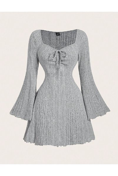 Evendi Short dress, Gray