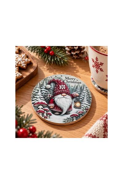 Jumbo Suport Pahar de Craciun Gnome Ø10cm