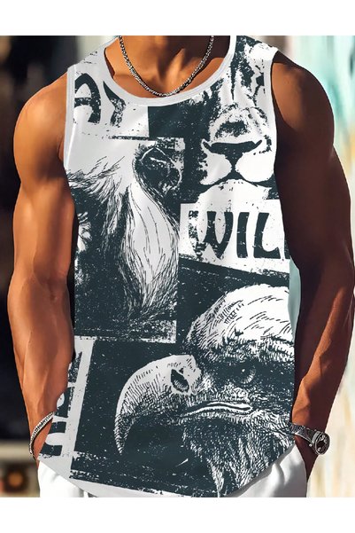 Evendi Tank Top, Black/White