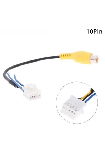 Generic 2pcs 10 Pin Camera Video Input Cable Connector Adapter for Android Ra...