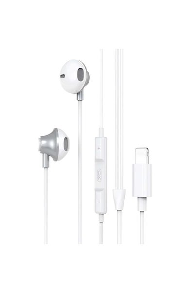 ZetGSM Căști audio cu fir, cu microfon și conector Lightning pentru iPhone - ...
