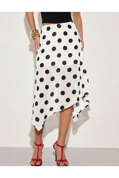 Evendi Skirt, White/Black