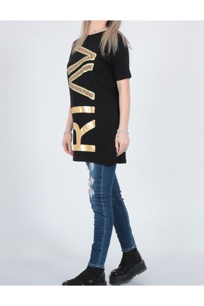 Evendi Tricou Oversize, Negru