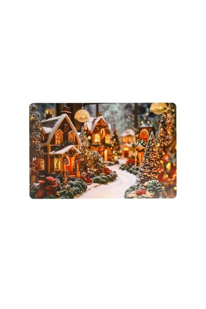 Jumbo Suport Farfurie de Cracuiun cu Model Sat Nins 43,5x28,5cm