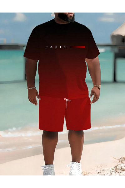 Evendi Suit, Red/Black