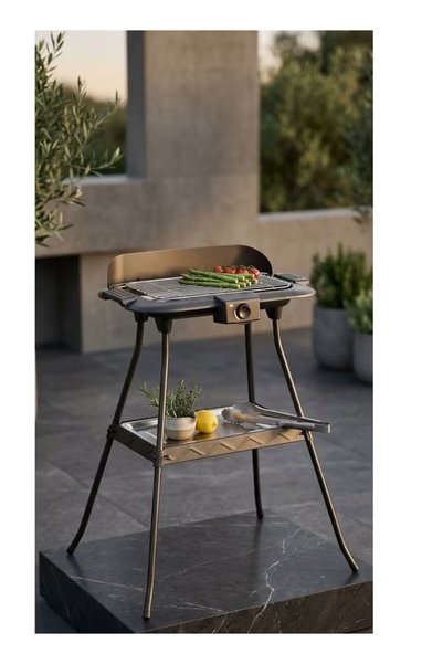 Generic Brand Electric Standing and Portable Grill for Home and Outdoor Use w...