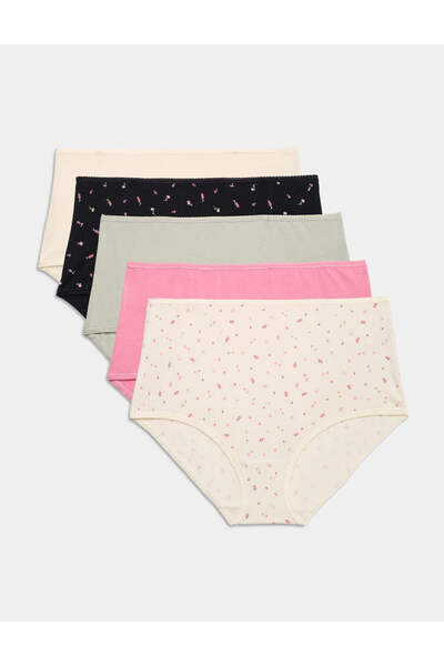 Marks & Spencer 5'li Cotton Lycra® Full Brief Külot Seti