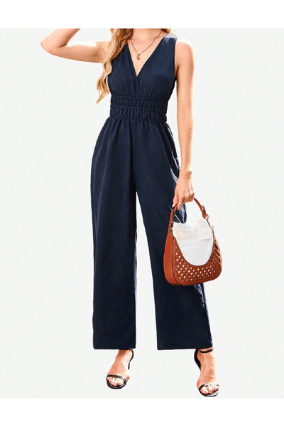 Evendi Jumpsuit, Navy Blue