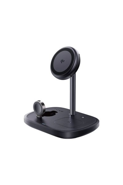 Baseus Încărcător wireless 3-în-1 EnerFill FS41, 22.5W, răcire TEC, negru (în...