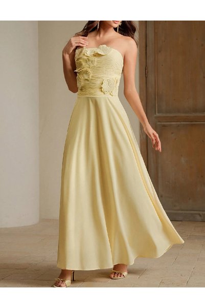 Evendi Rochie lunga, Galben deschis
