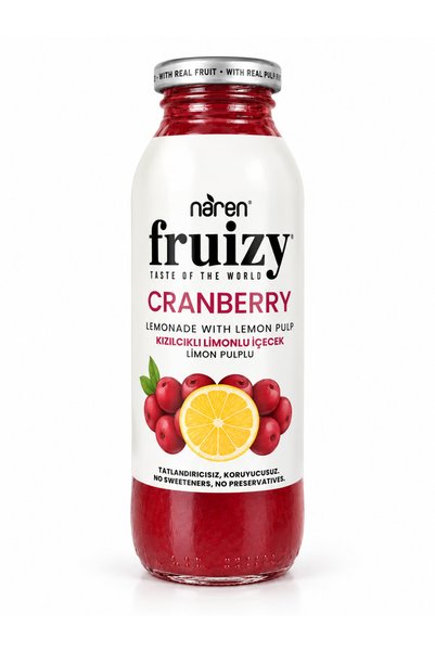 Naren Fruisy Kızılcıklı Limonlu İçecek 250 ml x 6