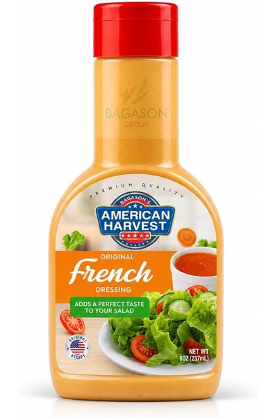 American Harvest صلصة تتبيل السلطة الفرنسية، 237 مل (8 أونصة).