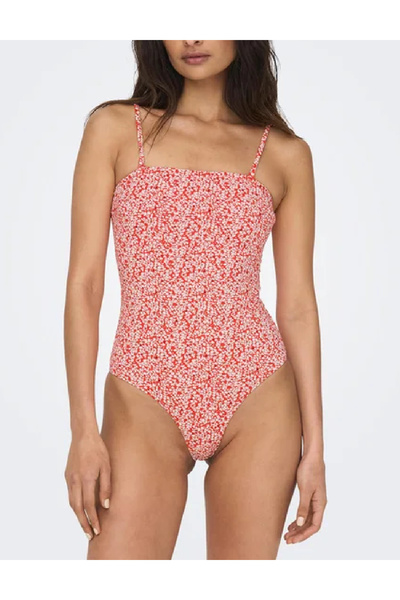 Evendi Swimsuit, Orange/White