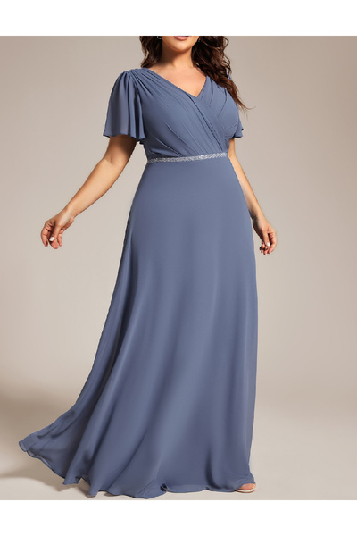 Evendi Rochie lunga, Albastru
