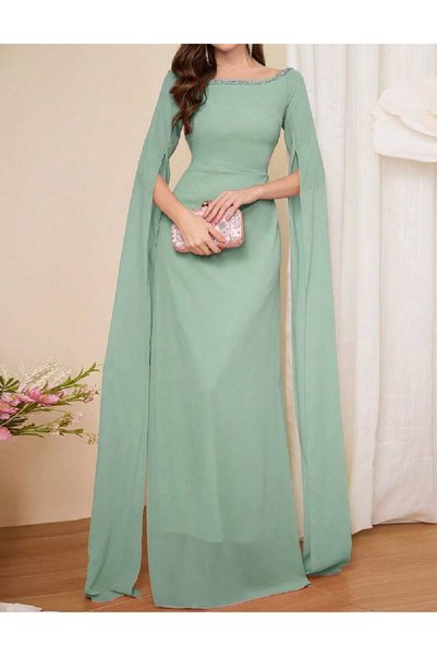 Evendi Rochie lunga, verde