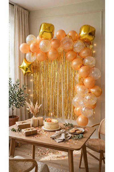 Party Σετ 50 Μπαλονιών για Διακόσμηση Πάρτι - Σετ Διακόσμησης με Μπαλόνια, Πο...