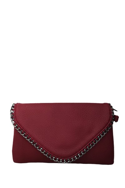 Etsantaki Co & Coo Fashion Γυναικεία Τσάντα Ώμου / Χιαστί Μπορντό CA916