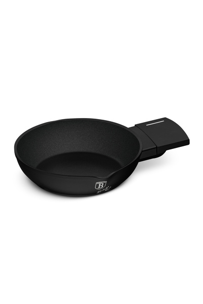 Berlinger Haus Tigaie mini - Matte Black Collection, 16 cm, negru/argintiu