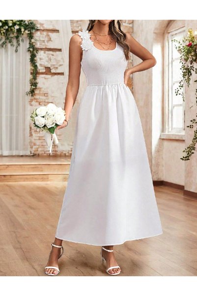 Evendi Rochie lunga, Alb