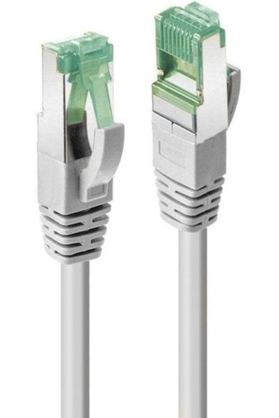 LİNDY Καλώδιο Δικτύου Ethernet S/FTP Cat.6a 15m Γκρι