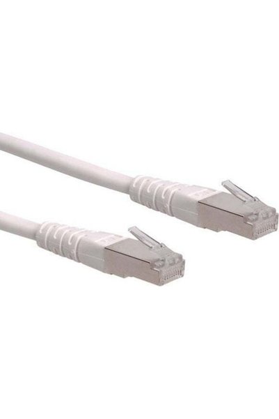 Roline Καλώδιο δικτύου Ethernet S/FTP Cat.6 10m Λευκό 1 τεμ. Κωδικός: 21.15.1386