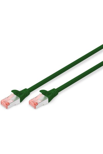 Digitus Καλώδιο Δικτύου S/FTP Cat.6 (Gigabit) Ethernet 0,5m Πράσινο Κωδικός: ...