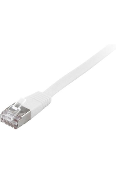 EQUIP Επίπεδο καλώδιο δικτύου Ethernet U/FTP (STP) Cat.6a 2m Λευκό Κωδικός: 6...