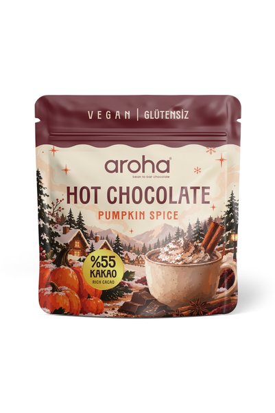 AROHA Portakallı Baharatlı Sıcak Çikolata 120 gr