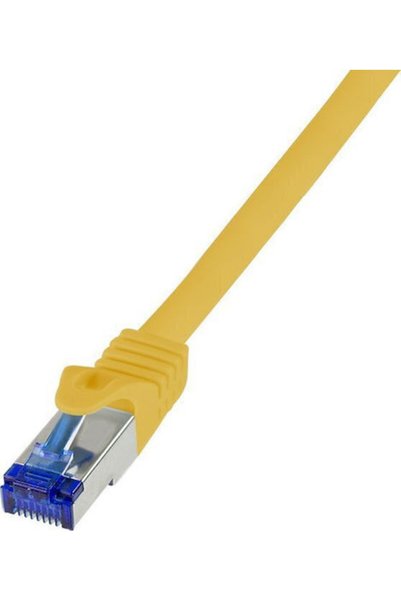 LogiLink Καλώδιο δικτύου Gigabit S/FTP Cat.6a Ethernet 0,5m Κίτρινο Κωδικός: ...