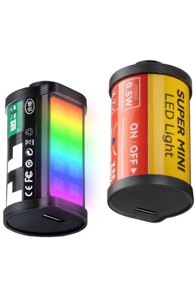 TTArtisan LED лампа RGB за фотоапарат 0.5W 300mAh мини RGB LED светлина